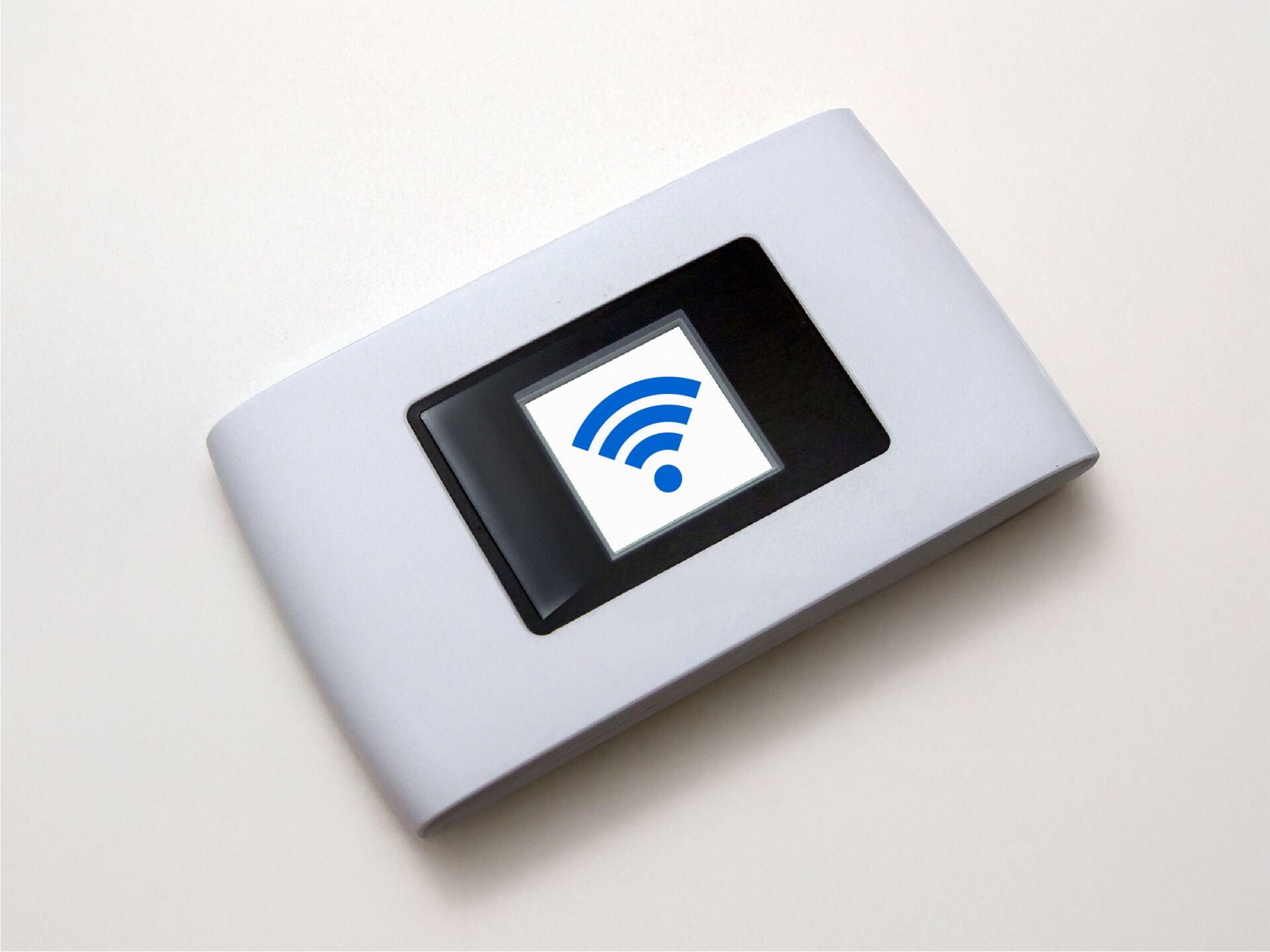 黒い画面のデジタルWiFiルーター